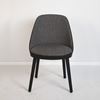 Kaiak wooden chair, gray inside - reused