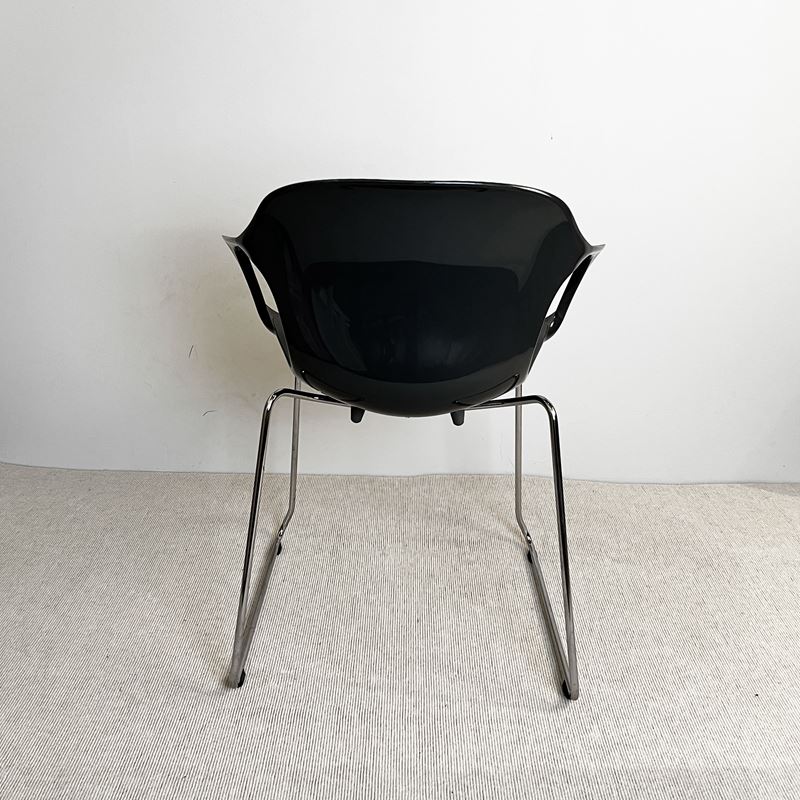 Karmstol Nap mörkgrå - återbruk