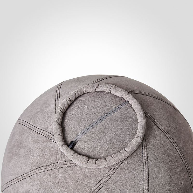 Balansboll StandUp Active, Ø650, PVC fri, grå
