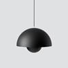 Pendant lamp Flowerpot VP2, matt black 