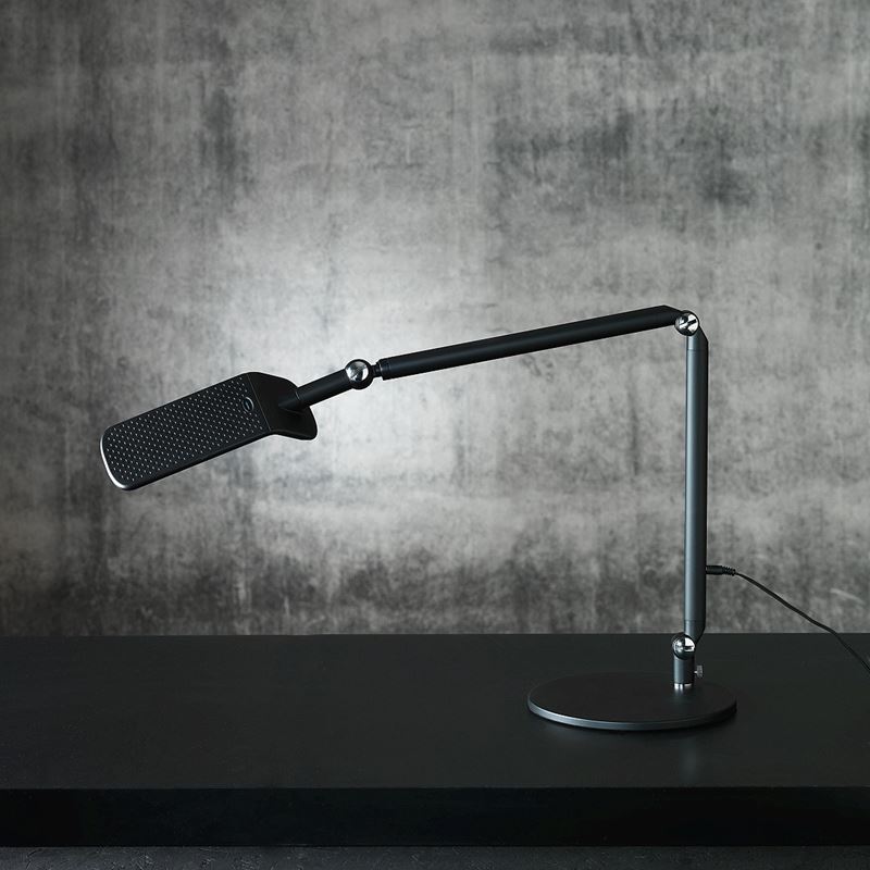 Desk lamp LightUp Lissabon, dimmable, black