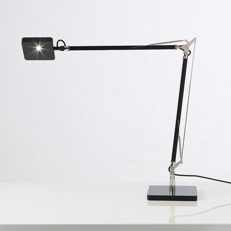 Skrivbordslampa LightUp Madrid, dimmbar, svart