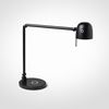 Desk lamp LightUp Neos desk x, dimmar, USB &amp; Qi, black