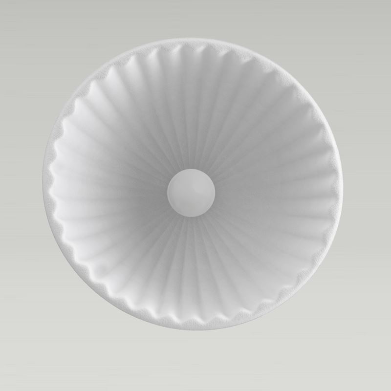 Pendelarmatur Under the bell D82, vitmelerad filt