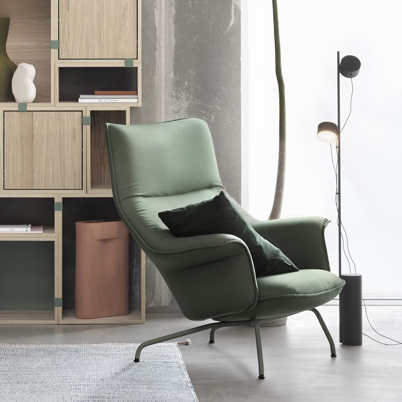 Golvarmatur Post, svart