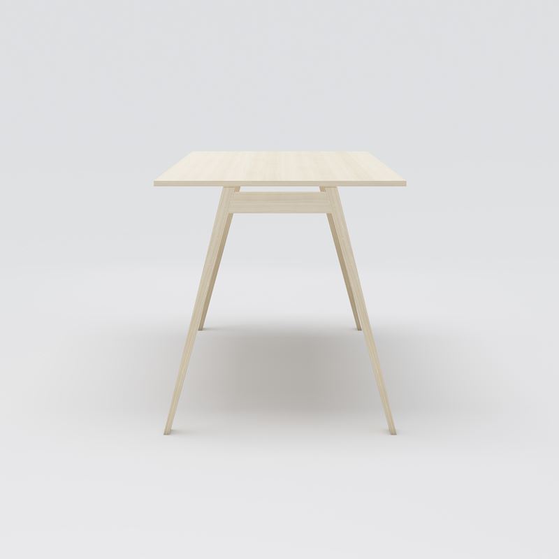 Projektbord Piece wood, 2100x900 H900, Ask