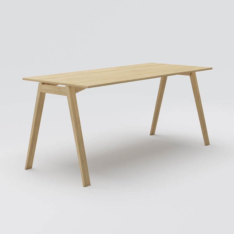 Projektbord Piece Wood, 2100x900 H900, Oak