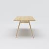 Rectangular table Piece Wood, 2100x900 H730, Oak