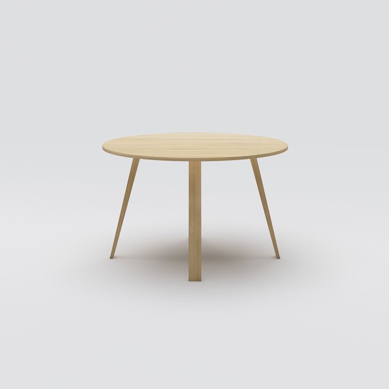 Round table Piece Wood, Ø1200 H730, Oak