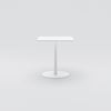 Coffee table Cone, 600x700, white HPL, white