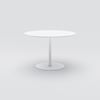 Coffee table Cone, 6-person &#216;1150, H730, white HPL, white