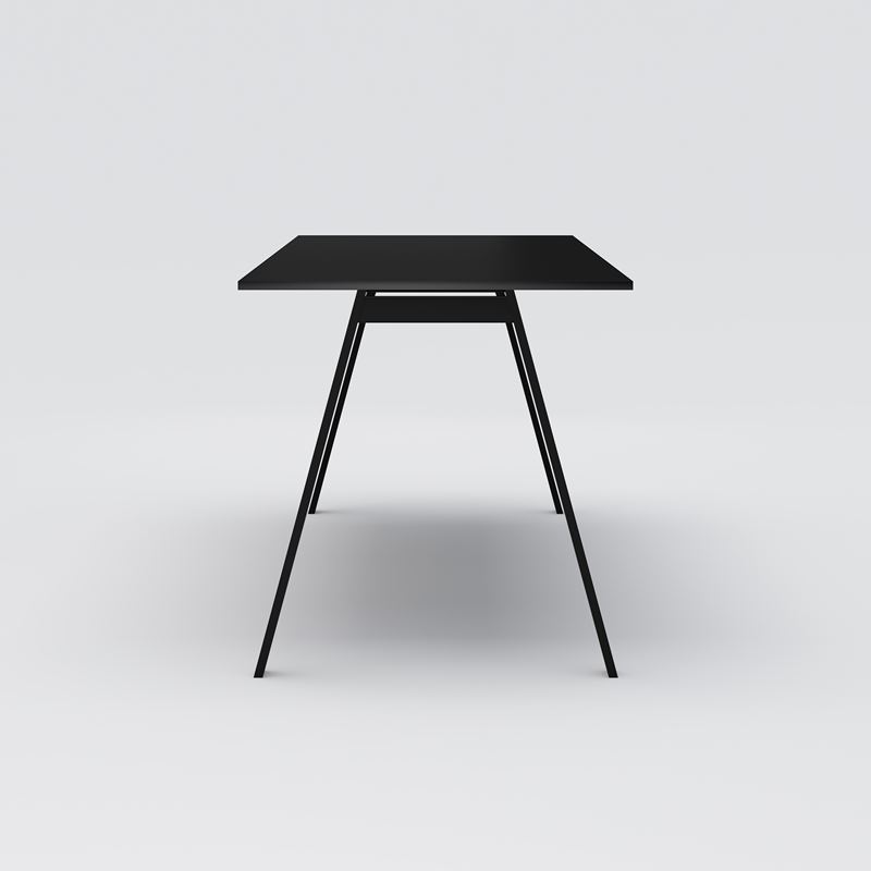 Project table Piece Light, H900, black