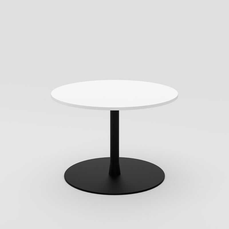 Soffbord Cone, &#216;700 H460, vit/svart