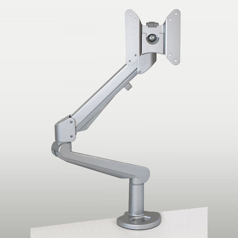 Stockholm Monitor arm 3-8kg, Gas Spring, Silver