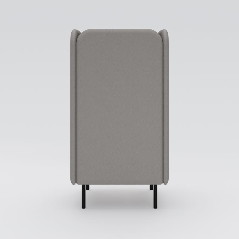 Fåtölj hög August, beige klädsel