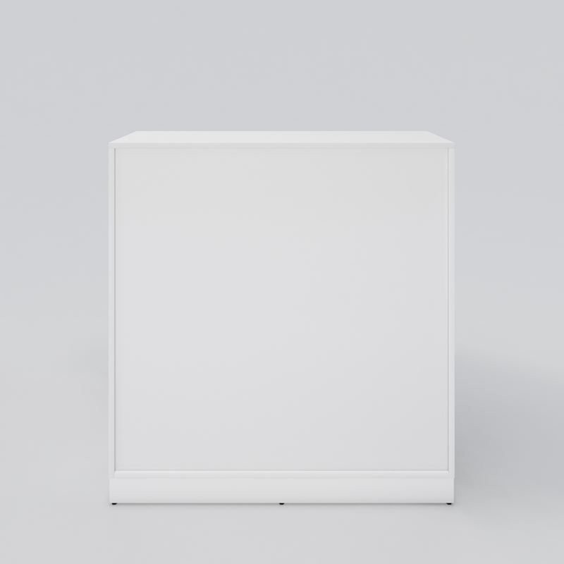 Småfacksskåp Access, 9 skåp, vit laminat, 1200x1250x432