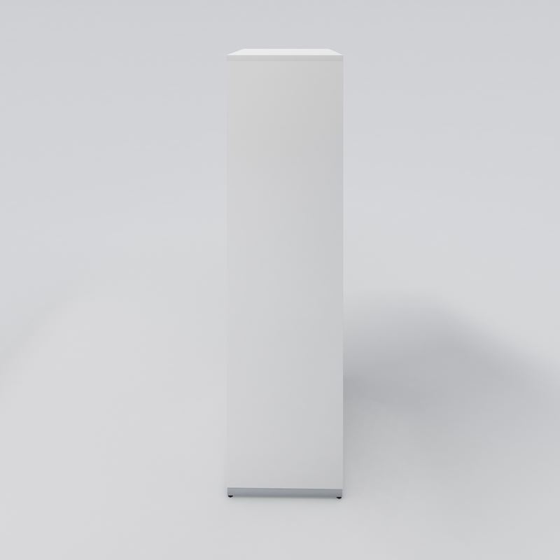 Kontorshylla Access, 800x1577x416, vit laminat