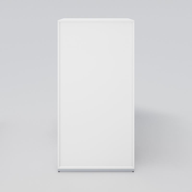 Kontorshylla Access, 800x1577x416, vit laminat