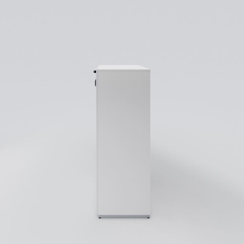 Kontorsskåp Access, vit, 800x1193x416