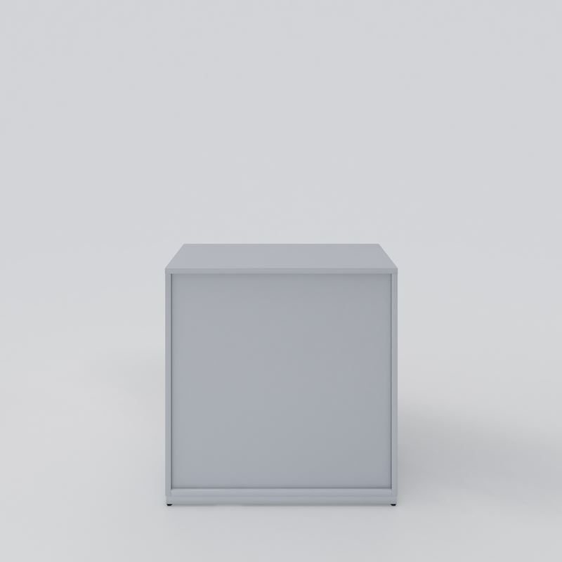 Kontorsskåp Access, ljusgrå, 800x809x432