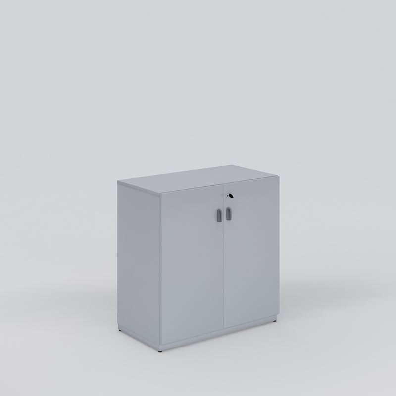 Kontorsskåp Access, ljusgrå, 800x809x432