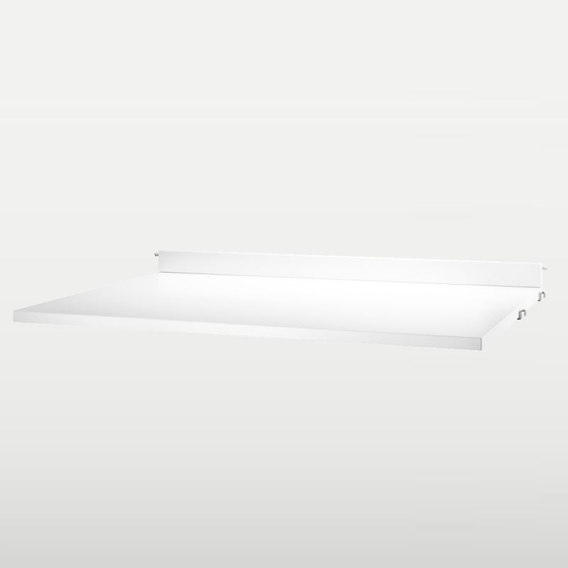 String arbetsplats D, Vit, skiva + 2 hyllor