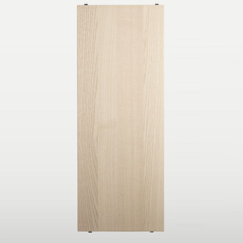 String arbetsplats D, Vit/Ask, skiva + 2 hyllor