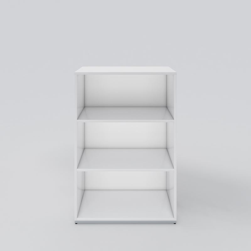 Kontorshylla Access, 800x1193x416, vit