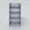 Office shelf Access, 800x1577x416, light gray