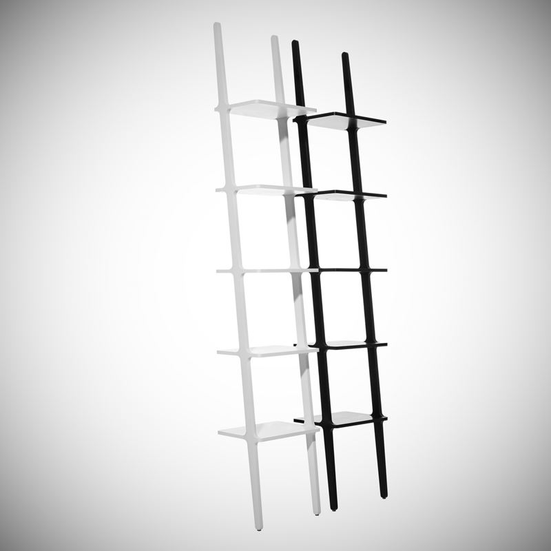 Hylla öppen Libri 5, 38x29,5 H227 svart