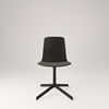 Conference chair Lottus High Confident, graphite gray, black stand