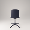 Conference chair Lottus High Confident, dark blue, blue stand