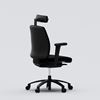 Office chair RH Logic 220, incl. neck and arm support, black