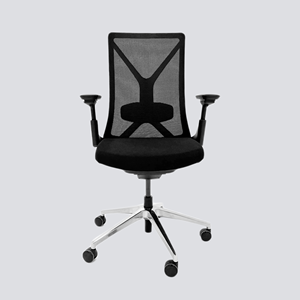 Eve Work chair - svart/alu