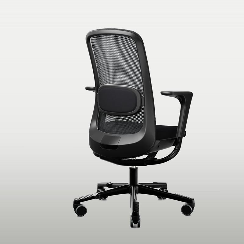 Kontorsstol HÅG SoFi 7500, mesh, svart med svart kryss