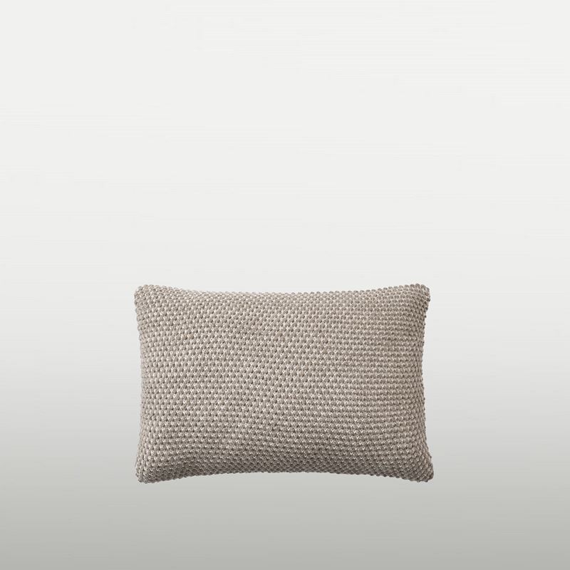 Pillow Twine beige/grey
