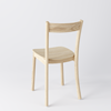 Wooden chair Arc, solid oak