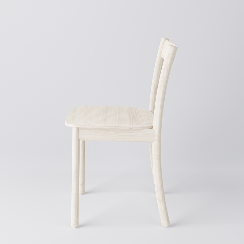 Wooden chair Arc, solid ash