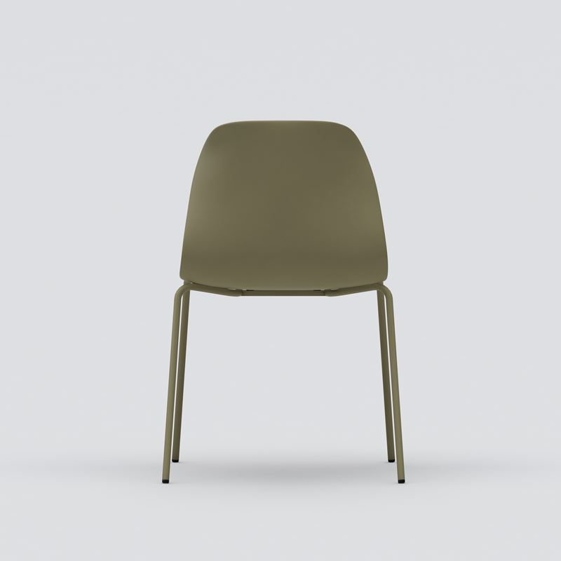 Canteen chair Pelican, green seat, green legs