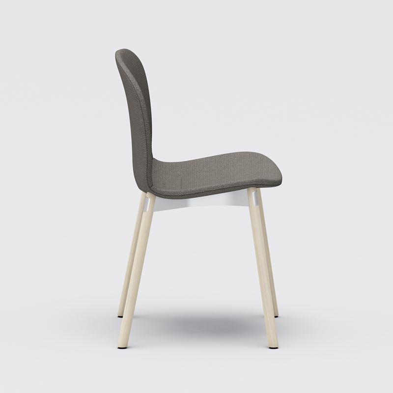 Stol Noor Wood 6080F, beige, ben i ask
