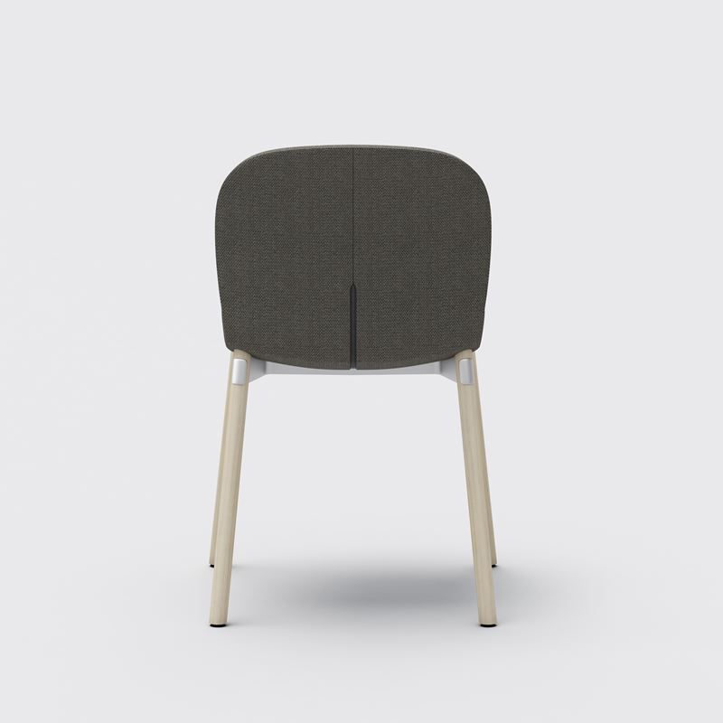 Stol Noor Wood 6080F, beige, ben i ask