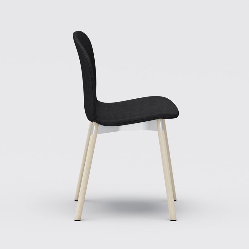 Noor Wood 6080F, black, legs in ash