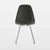 Chair, Eames Plastic side chair DSX, unclad black