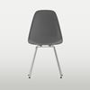 Chair, Eames Plastic side chair DSX, unclad grey
