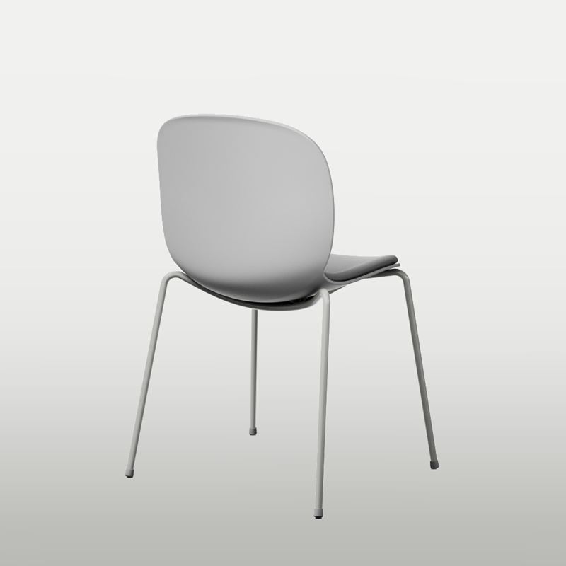 Skalstol RBM Noor med kl&#228;dd sits, beige