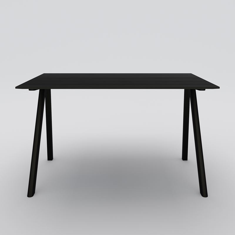 Desk CPH90, Oak, Black stained