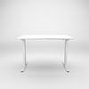 Sit-stand desk, ELis 1200x700 white laminate, white