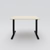 Sit-stand desk Opus Light, 1200x800, Ash veneer, black