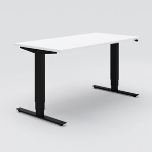 Sit-stand desk Opus Light, black 