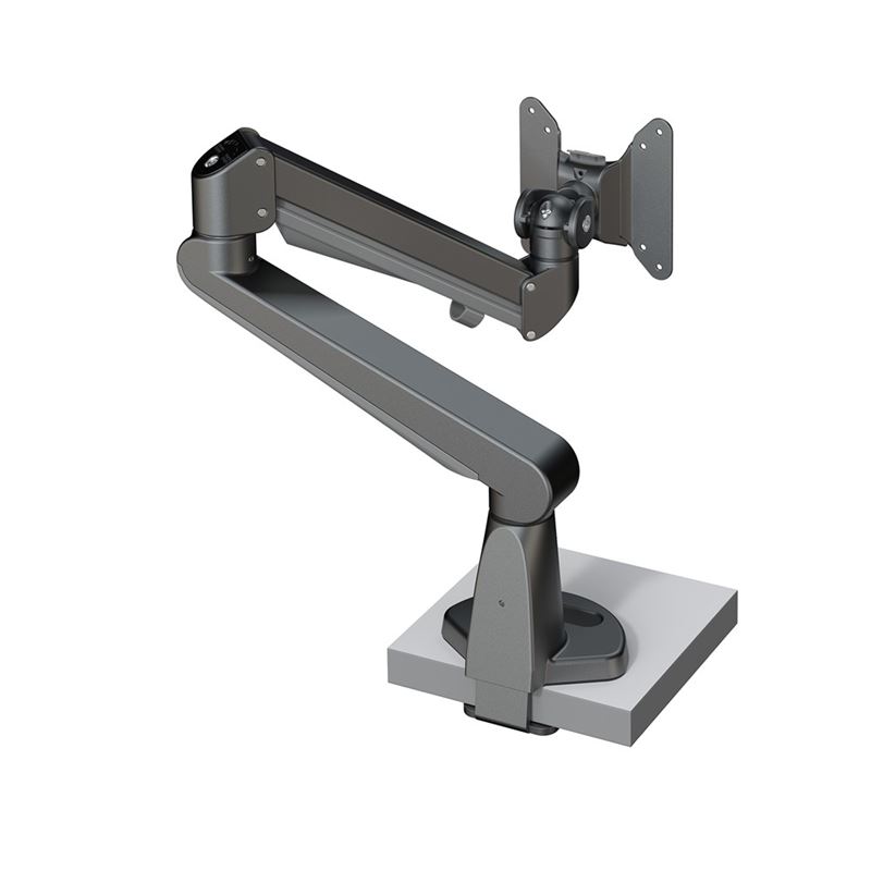 Stockholm Monitor arm 3-8kg, Gas Spring, Black